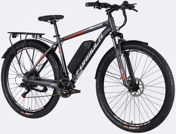 Электровелосипед Formula eMOTION PLUS DD FR рама-19" 36B 12.5А*ч 500Вт серо-серебристый (матовый)(ELB-FR-29-258 | Фото 3