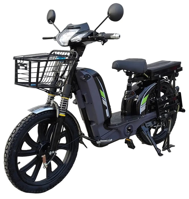 Велоскутер акамуляторний FORTE EM219 чорний (+Акумулятор 12V12A 5 шт) | Фото 2