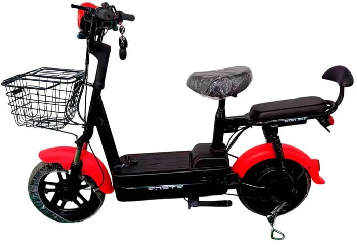 Велоскутер акамуляторний FORTE LUCKY-WS350 червоний (+Акумулятор 12V15A/12А 4шт) | Фото 2