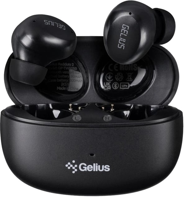Навушники бездротові Gelius Reddots 2 GP-TWS050 Black | Фото 2