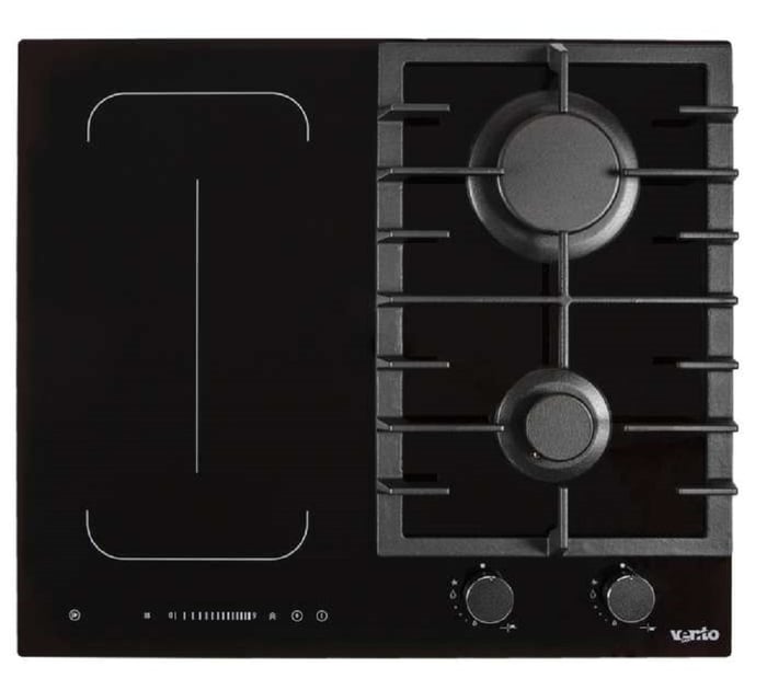 Комбинированная варочная поверхность Ventolux HG622 B9G CS FI (BK) | Фото 2