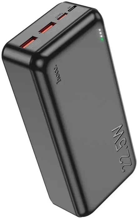 Аккумулятор Hoco J101B Astute 22.5W fully compatible 30 000mAh Black | Фото 2