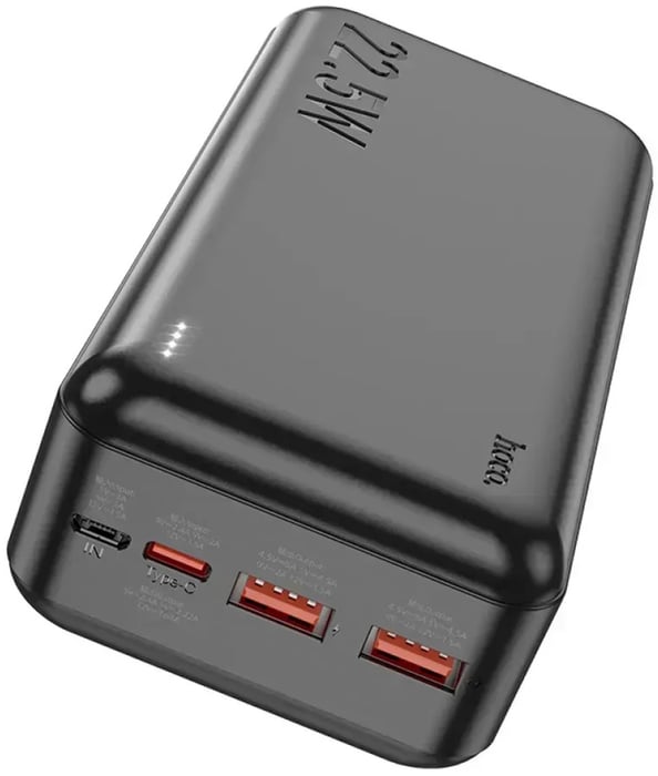Аккумулятор Hoco J101B Astute 22.5W fully compatible 30 000mAh Black | Фото 3