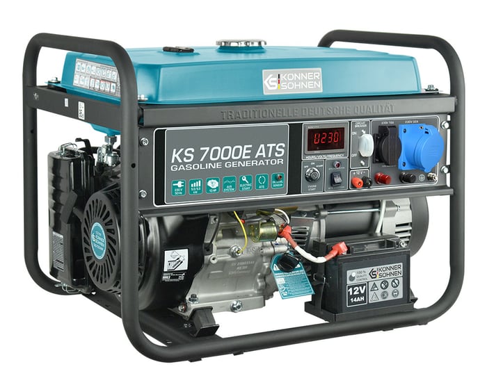 Бензиновый генератор Konner&Sohnen KS7000EATS | Фото 3