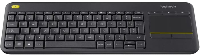 Клавиатура LOGITECH K400 Plus Touch Wireless UA Black (920-007145) | Фото 3