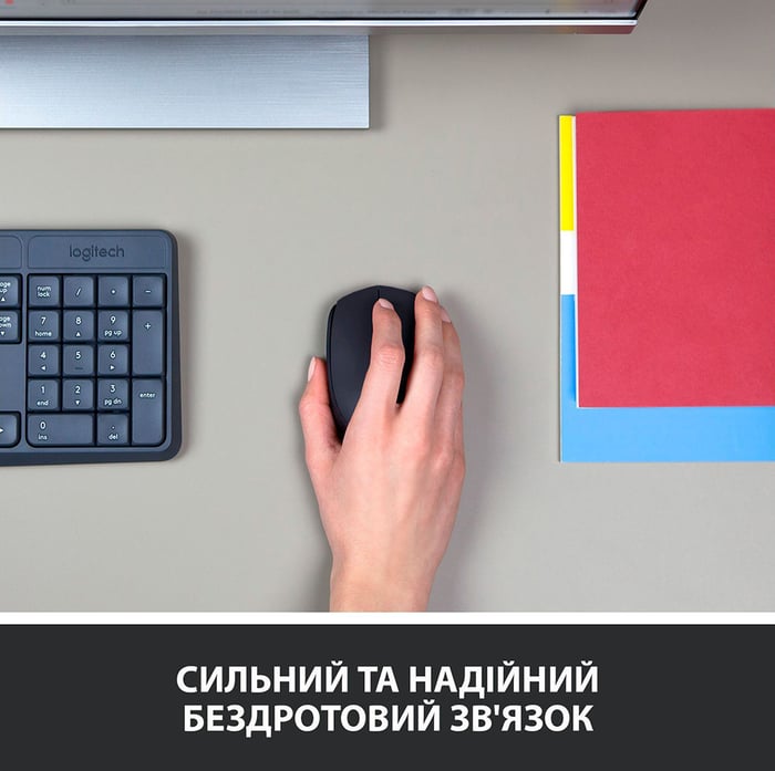 Мышь LOGITECH M171 (910-004424) Серо-черная | Фото 3