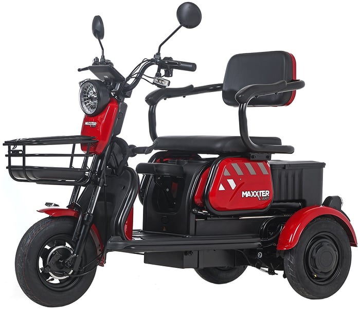Електроскутер Maxxter ANT, 500 Вт, червоний | Фото 3