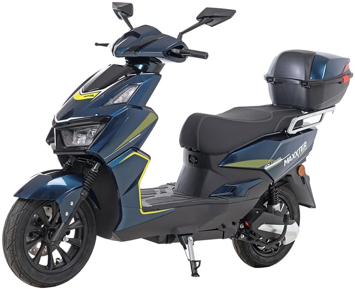 Электроскутер Maxxter LEON (Blue) | Фото 2