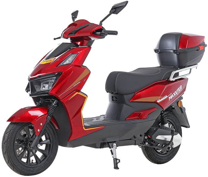 Электроскутер MAXXTER LEON 2500 Вт червоний | Фото 2