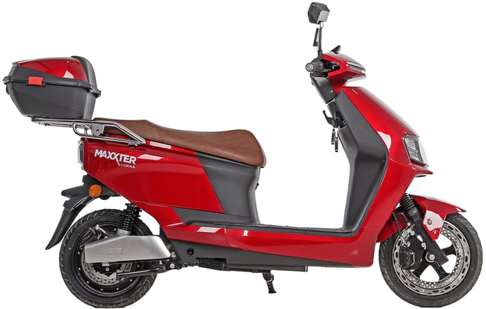 Електроскутер Maxxter LUMINA (Red) | Фото 3