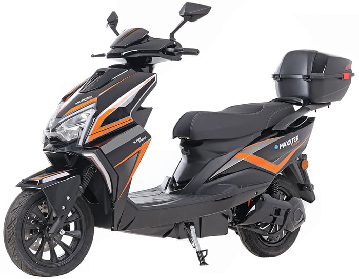 Электроскутер Maxxter NEON (Black) | Фото 2