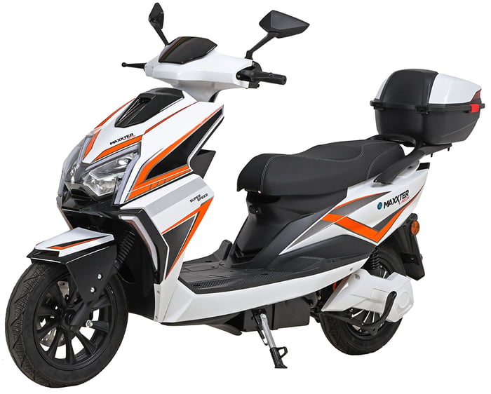Електроскутер Maxxter NEON (White) | Фото 2