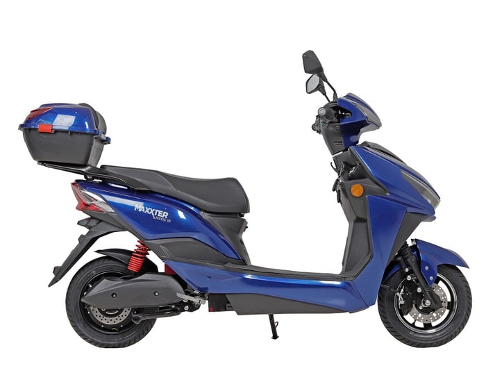Електроскутер MAXXTER NEOS III 1500 Вт синій | Фото 3