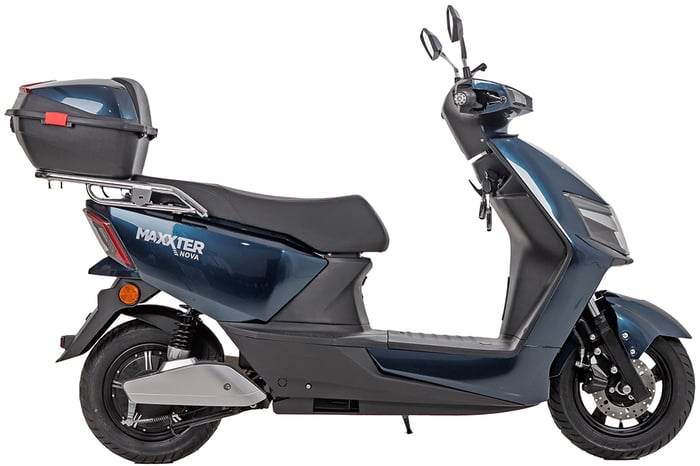 Электроскутер Maxxter NOVA 1000 Вт синій | Фото 3