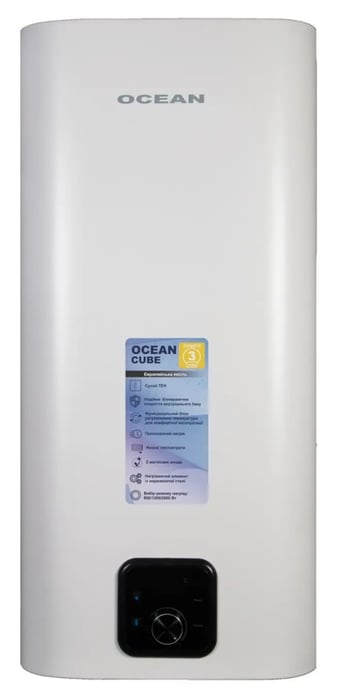 Водонагрівач OCEAN CUBE RZF100D-4, ET+DT (сухий тен) 100л | Фото 2