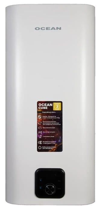Водонагрівач OCEAN CUBE RZF100D-4, ET+WT (мокрий тен) 100л | Фото 2