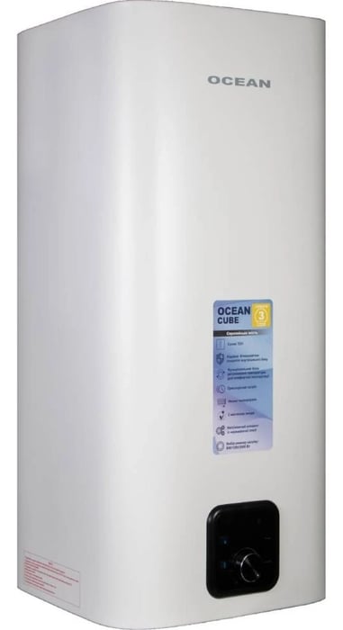 Водонагрівач OCEAN CUBE RZF50D-4, ET+WT (мокрий тен) 50л | Фото 3
