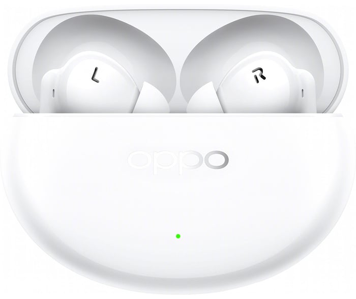 Навушники бездротові OPPO Enco Air4 Pro Moonlight White (ETEA1 Moonlight White) | Фото 3