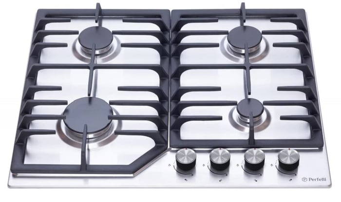 Газова варильна поверхня Perfelli DIAMOND M69C INOX | Фото 3