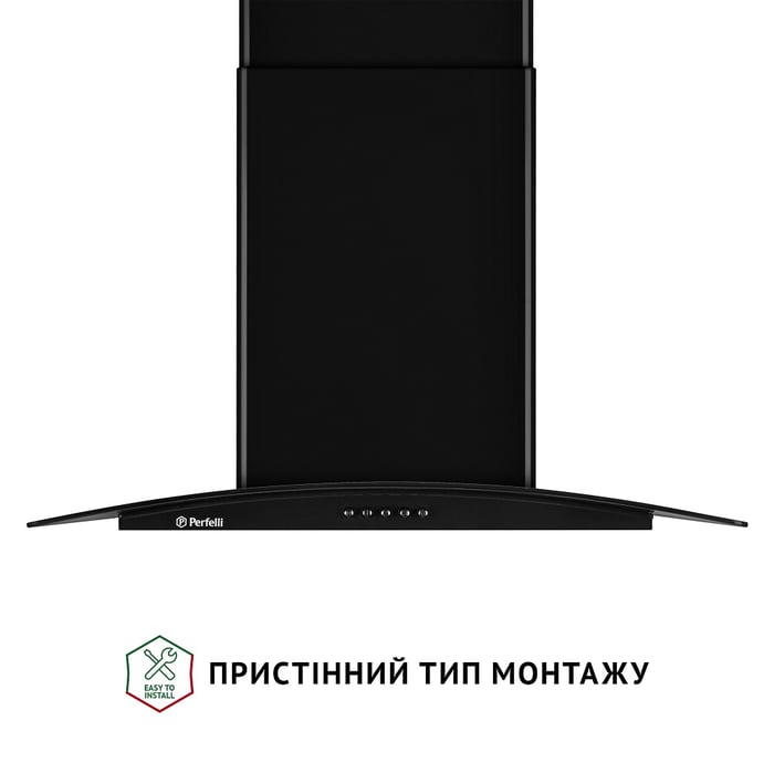 Встраиваемая вытяжка Perfelli GRASSI 6HMB NERO | Фото 3