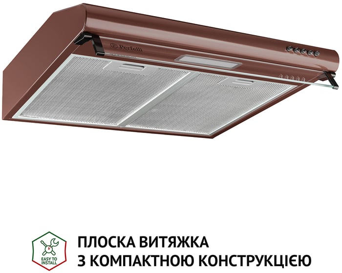 Встраиваемая вытяжка Perfelli PL 5144 BR LED | Фото 3