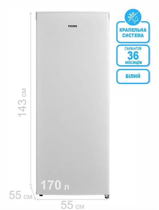 Морозильна камера PRIME Technics FS 1419 M | Фото 3