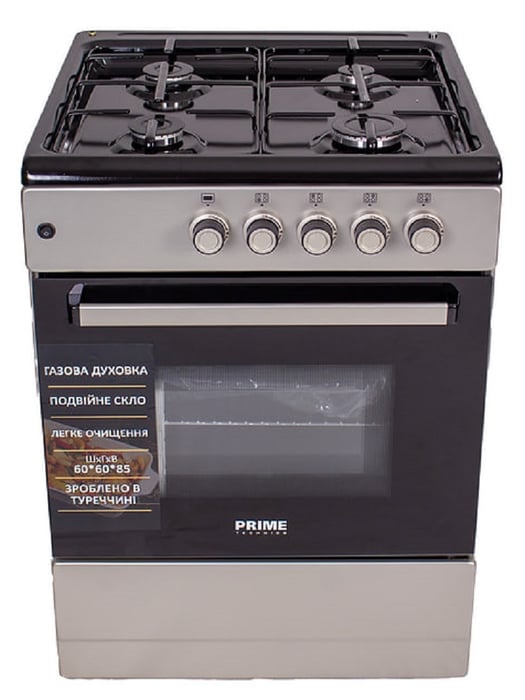 Газова плита PRIME Technics PSG 64004 B | Фото 2