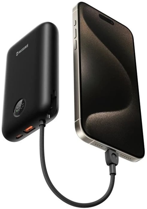 Аккумулятор SWISSTEN POWER BANK VOLTBOX 30000 mAh 30 Вт PD Type-C/Lightning (Черный) | Фото 3