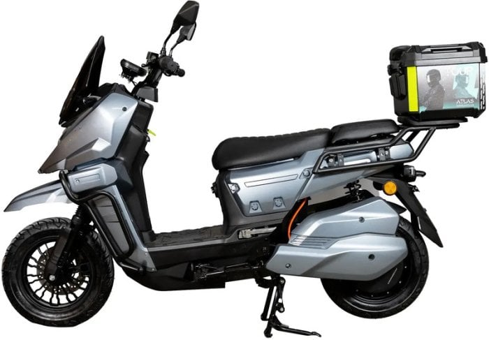 Електроскутер Atlas Tour Box Plus 2500W Grey | Фото 3