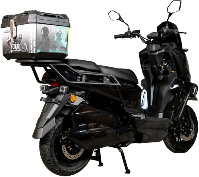 Електроскутер Atlas Tour Box Plus 2500W Black | Фото 3