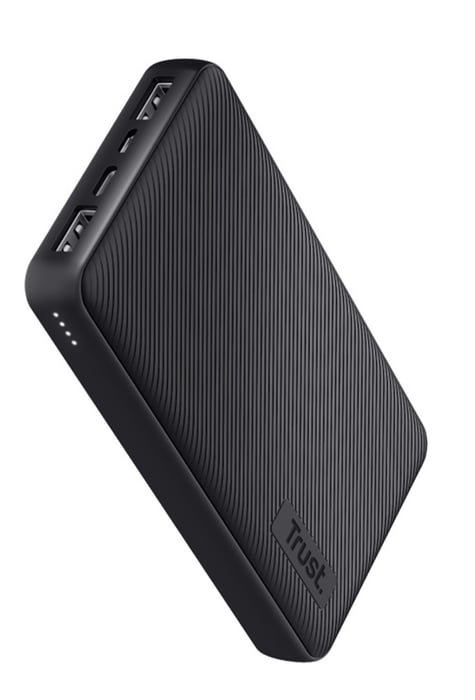 Аккумулятор TRUST Primo ECO, 15000мА·год, 2хUSB-A/USB-C, 15W, чорний | Фото 2
