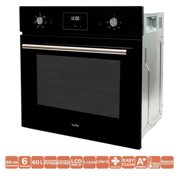 Духовки Ventolux EO60TC-6K BK | Фото 3