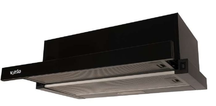 Витяжка вбудована Ventolux GARDA 60 BK (700) LED 2S | Фото 3
