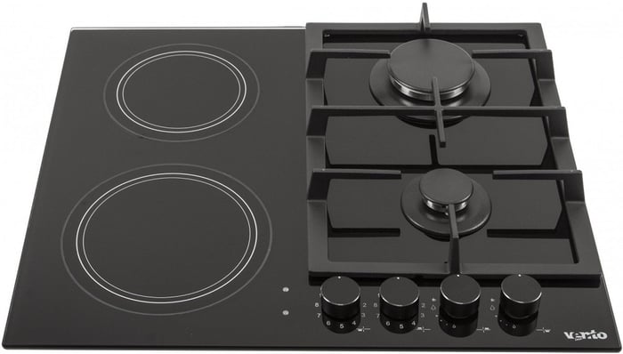 Комбинированная варочная поверхность Ventolux HG622 B9G CS (BK) | Фото 3