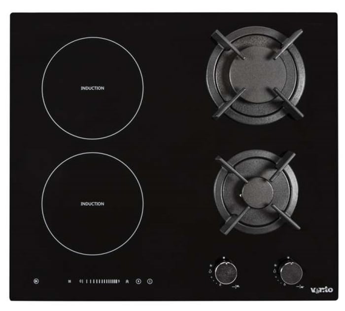Комбинированная варочная поверхность Ventolux HG622 B9G RCS I (BK) | Фото 2