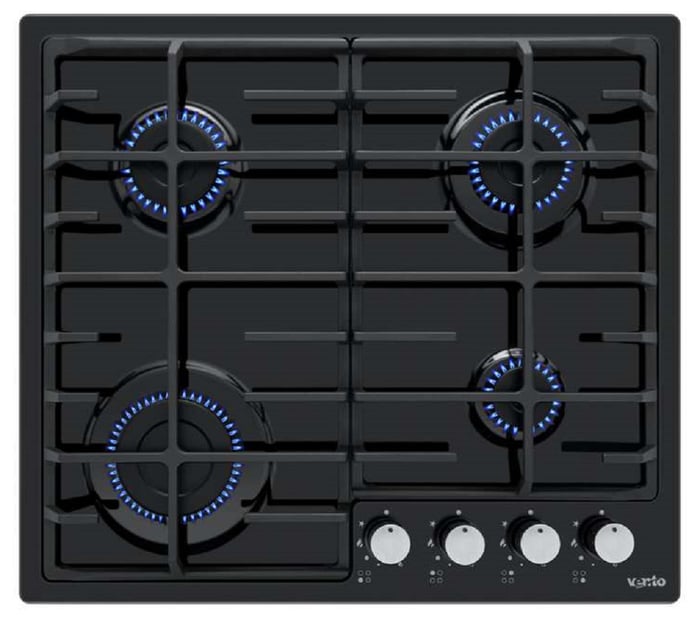 Газовая варочная поверхность Ventolux HG640-DA3 CS (BK) | Фото 2