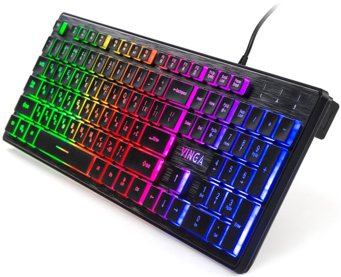 Клавиатура Vinga KB410 (black) | Фото 3