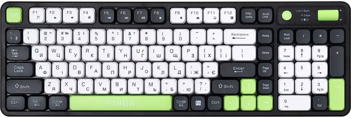 Клавіатура Vinga KBW-470 Gray | Фото 2