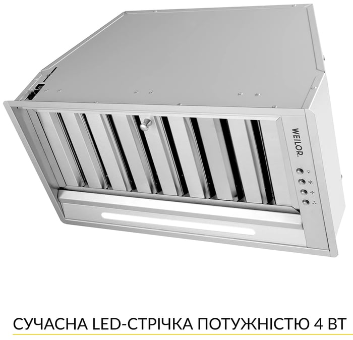 Встраиваемая вытяжка Weilor PPE 5265 SS 1250 LED Strip | Фото 3