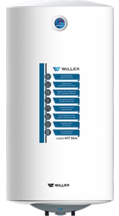 Водонагреватель WILLER EV50SR-HIT серия Slim | Фото 2