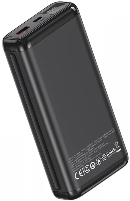 Аккумулятор XO PB309 22.5W Digital Fast Charger 20000mAh Черный | Фото 3