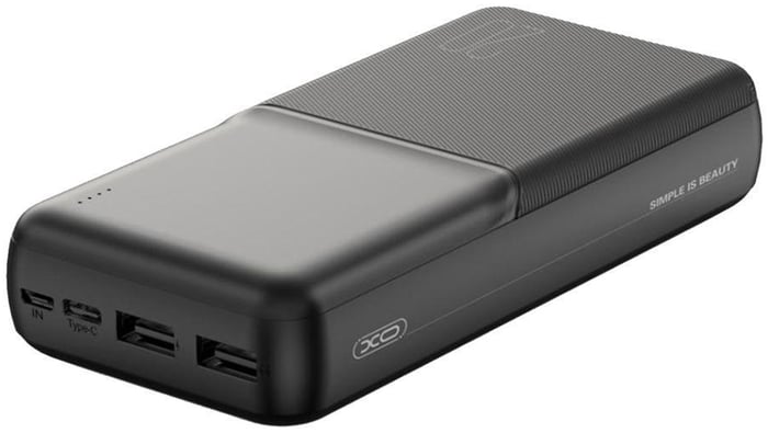 Аккумулятор XO PR252 Lighted Mobile Power 20 000 mAh Черный | Фото 3