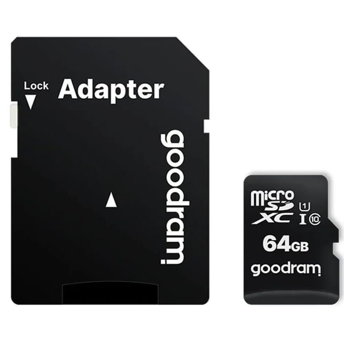 Карта пам'яті microSD GOODRAM microSDXC 64GB Class 10 UHS I + adapter RETAIL 10 | Фото 2