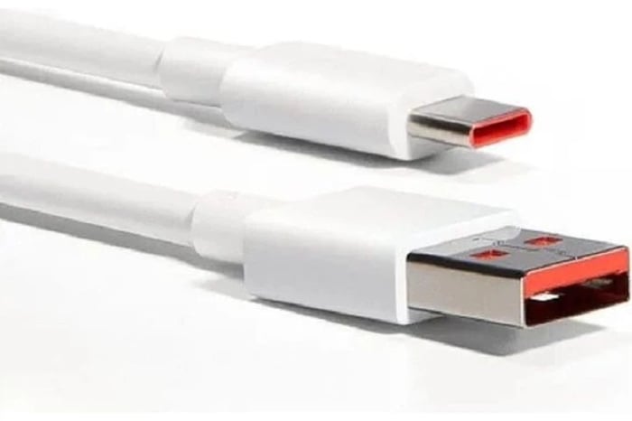 Кабель USB Xiaomi 6A Type-A to Type-C 1m(BHR6032GL)білий | Фото 2