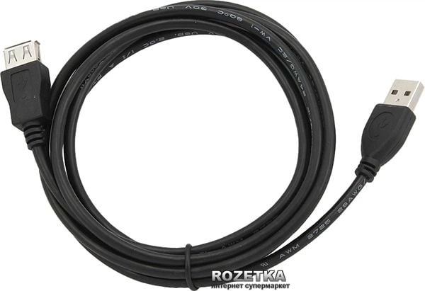 Кабель USB GEMBIRD CCP-USB2-AMAF-6 Black | Фото 2