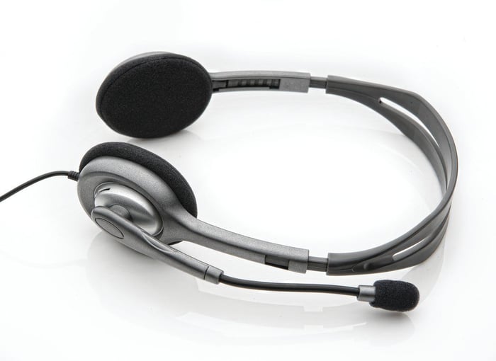 Игровые наушники LOGITECH H111 Stereo (981-000593) | Фото 3