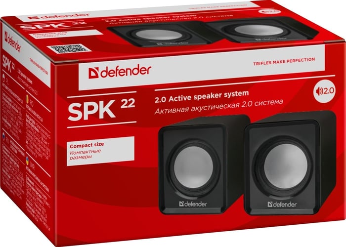 Компьютерная акустика DEFENDER 2.0 SPK 22 (65503) | Фото 3