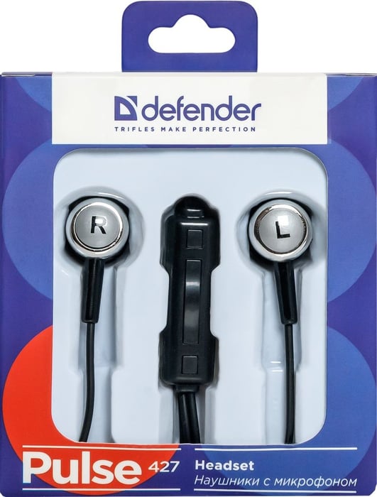 Игровые наушники DEFENDER Pulse 427 Black (63427) | Фото 3