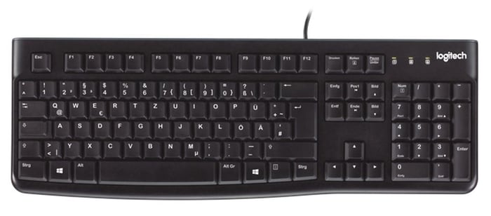 Клавиатура LOGITECH Keyboard K120 USB UKR (920-002643) | Фото 2