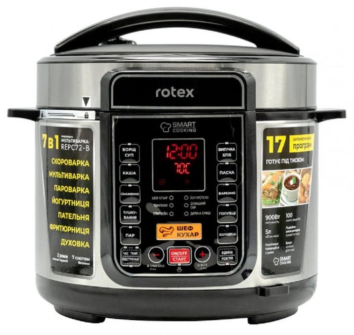 Мультиварка ROTEX REPC72-B | Фото 2